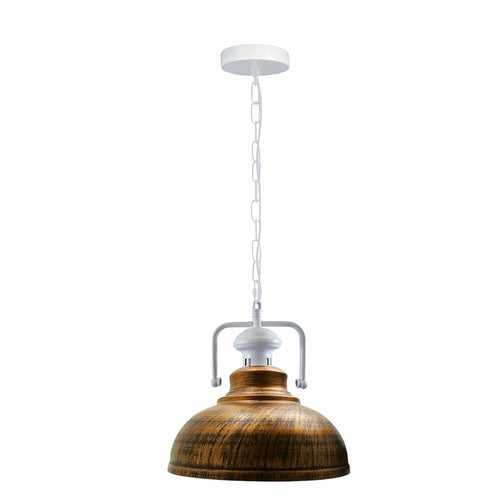 Pendant Barn Light with Chain Indoor Lighting Various Colours