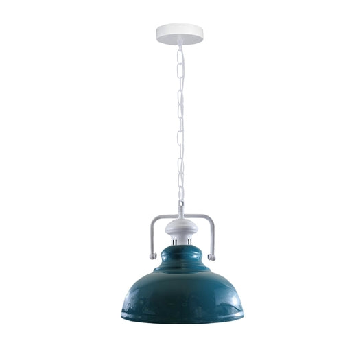 Pendant Barn Light with Chain Indoor Lighting Various Colours