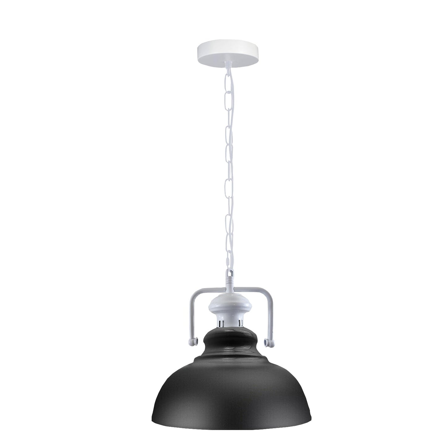 Pendant Barn Light with Chain Indoor Lighting Various Colours