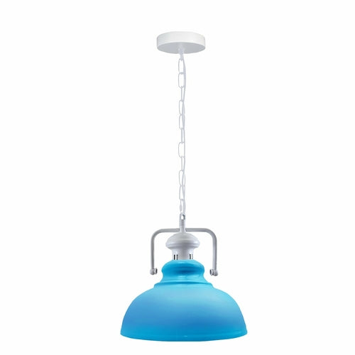 Pendant Barn Light with Chain Indoor Lighting Various Colours