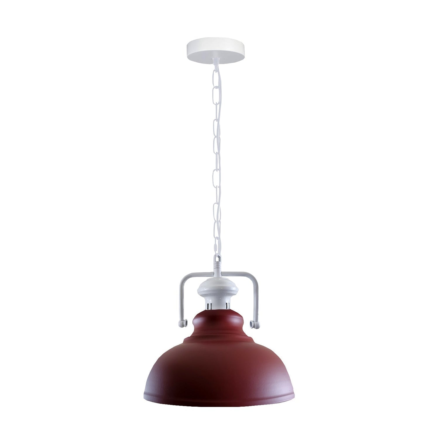 Pendant Barn Light with Chain Indoor Lighting Various Colours