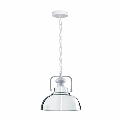 Pendant Barn Light with Chain Indoor Lighting Various Colours