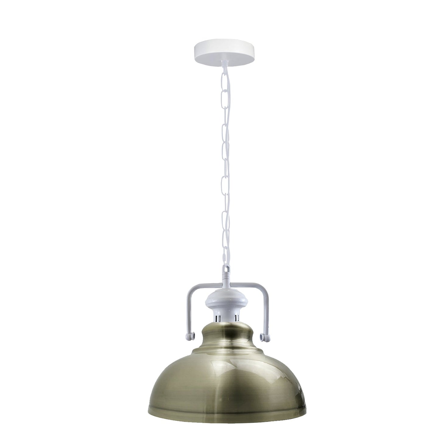 Pendant Barn Light with Chain Indoor Lighting Various Colours