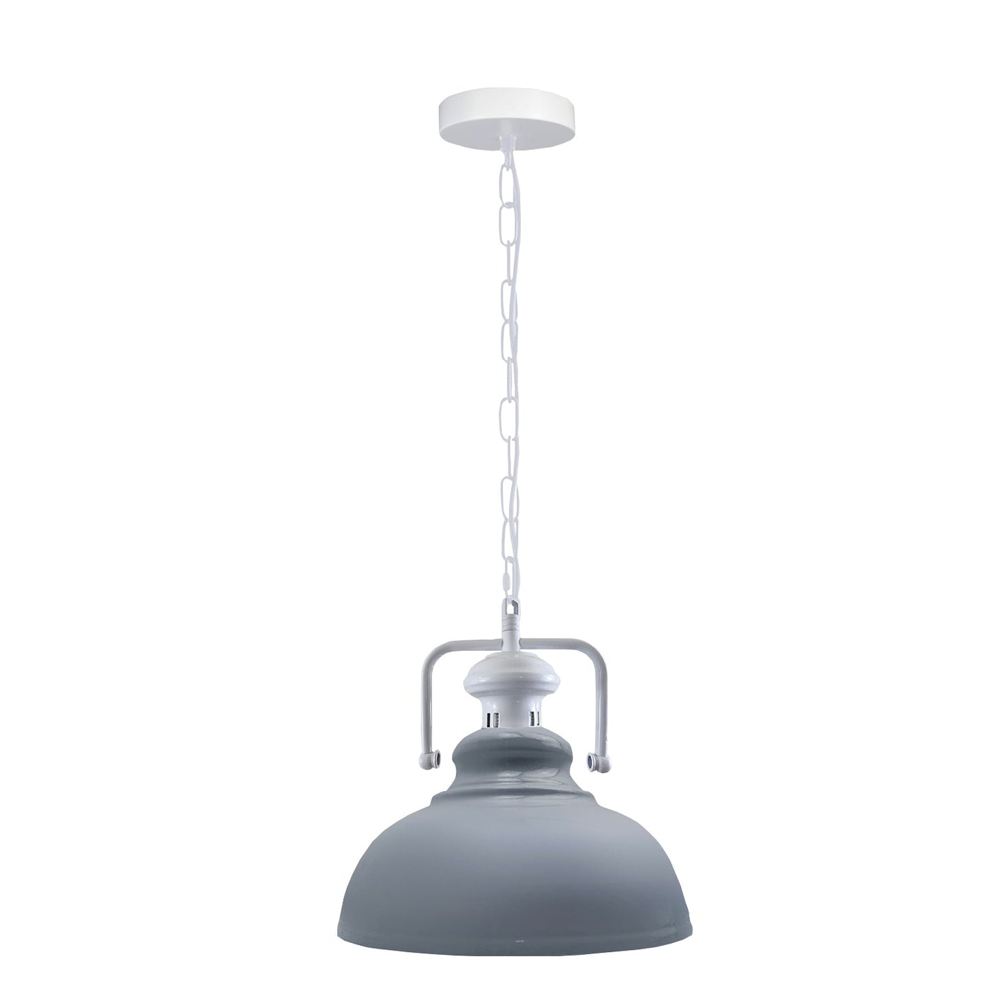 Pendant Barn Light with Chain Indoor Lighting Various Colours
