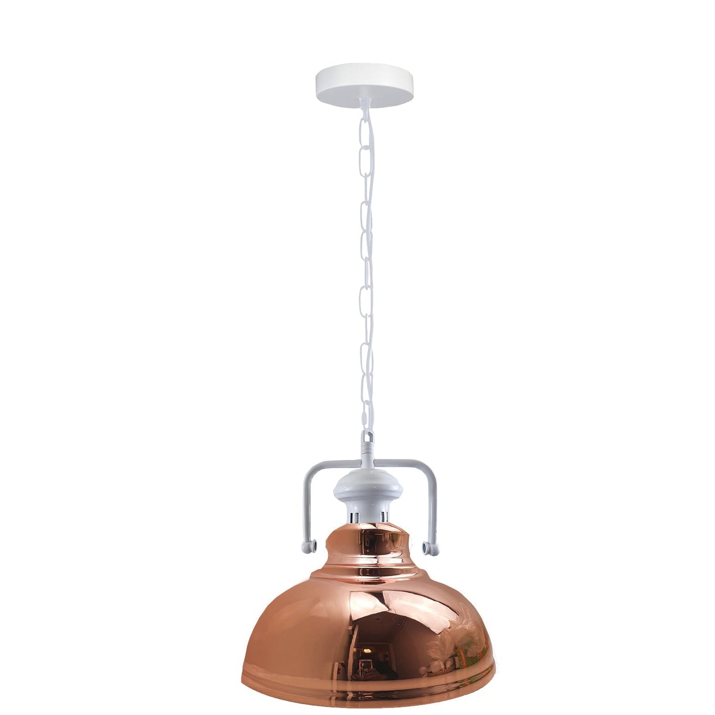 Pendant Barn Light with Chain Indoor Lighting Various Colours