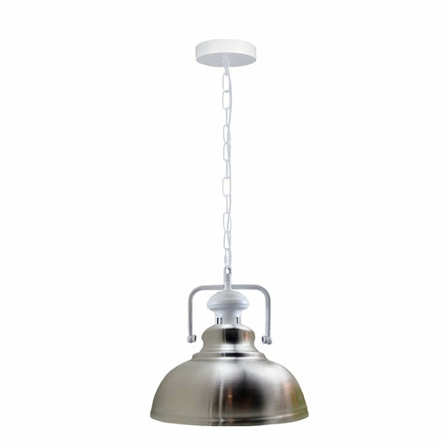 Pendant Barn Light with Chain Indoor Lighting Various Colours