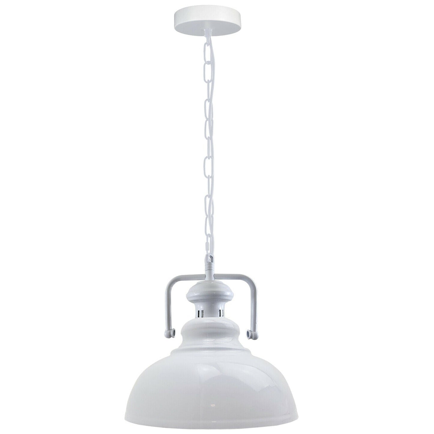 Pendant Barn Light with Chain Indoor Lighting Various Colours
