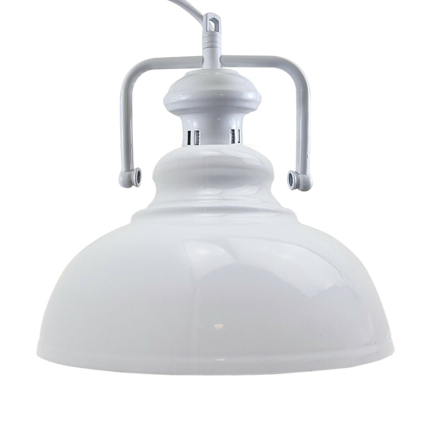 Pendant Barn Light with Chain Indoor Lighting Various Colours