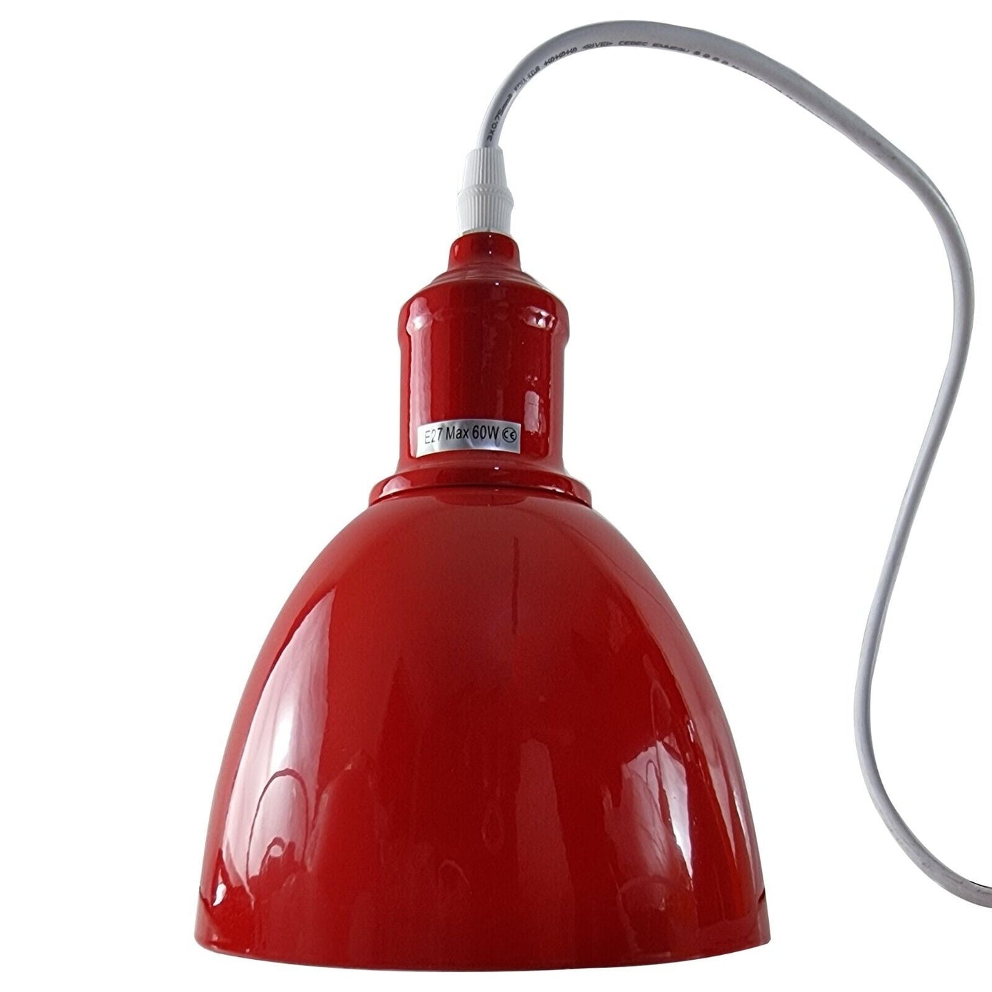 Ceiling Pendant Light Red 3 Shade Lighting