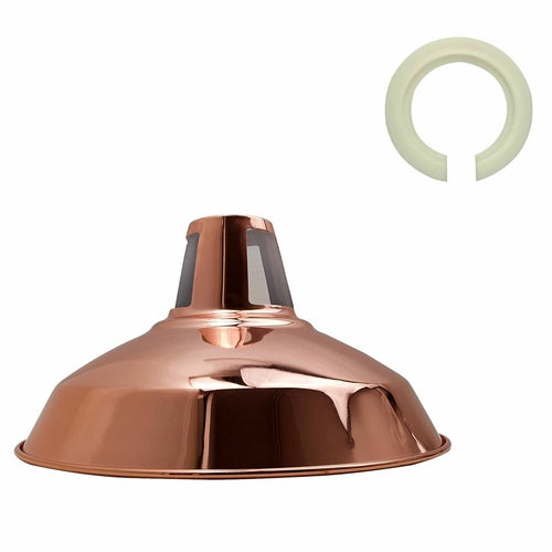 Metal Barn Shape Colourful Ceiling Light Shades
