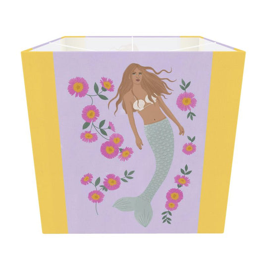 Senara Sun Pearl Golden Square Lampshade