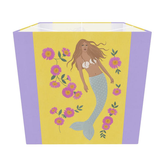 Senara Sunkiss Purple Haze Mermaid Square Lampshade