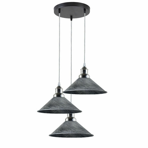 3 Pendant Light Fixture Metal Colours