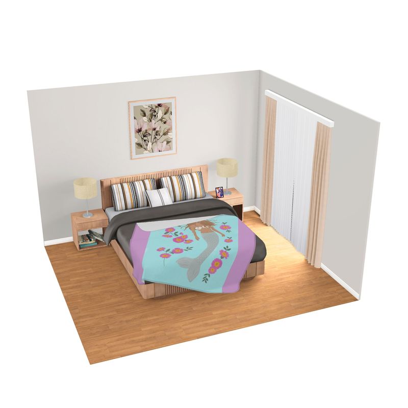 Senara Sea Whisper Double Size Fleece Blanket