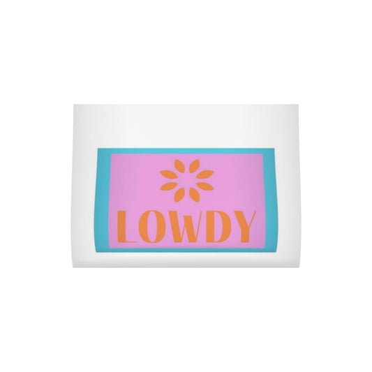 Posy Riot Tea Towel - Eva May - lilac Grey
