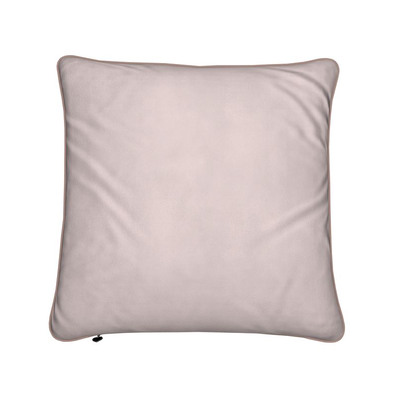 Posy Riot Velvet Cushion - Rose Eleanor - Sea Blue