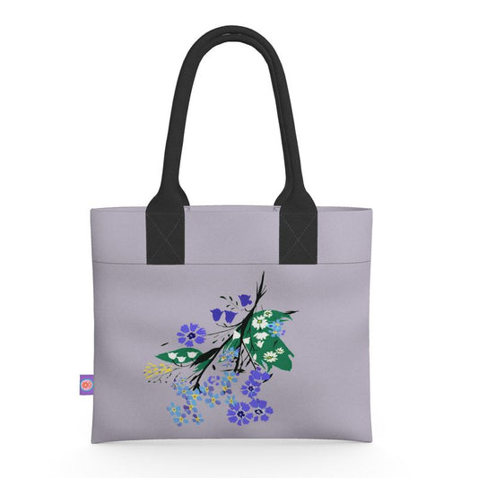 Posy Riot - Eva May - Mist - Neoprene Handbag