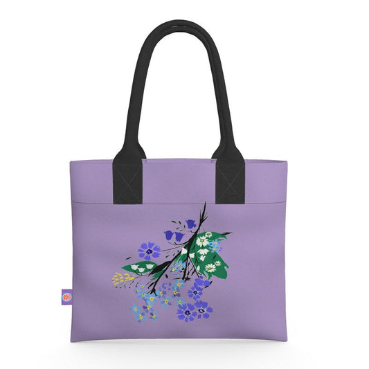 Posy Riot - Eva May - Heather - Neoprene Handbag