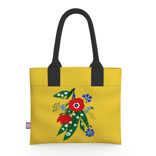 Posy Riot - Poppy Ardevora - Yellow - Neoprene Handbag