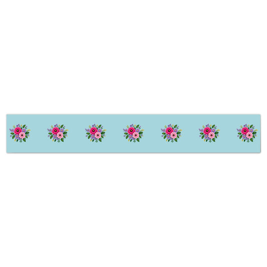 Wallpaper Border Posy Riot - Rose Eleanor - Opal