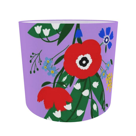 Posy Riot - Poppy Ardevora - Lampshade - Bold - Lush Lilac