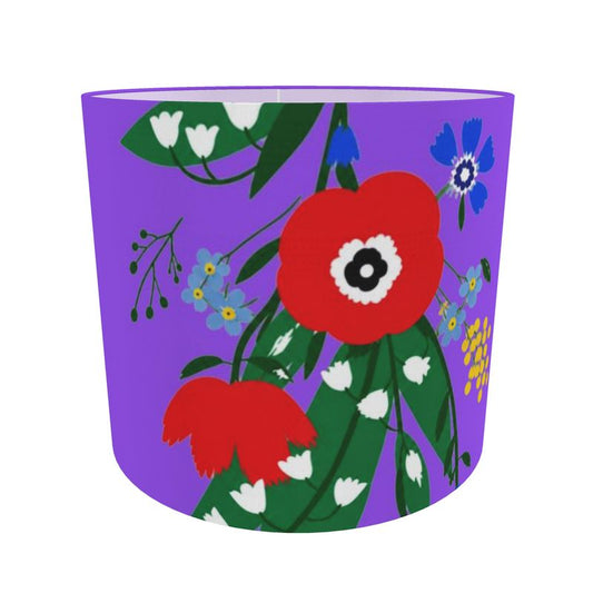 Posy Riot - Poppy Ardevora - Lampshade - Bold - Ultraviolet