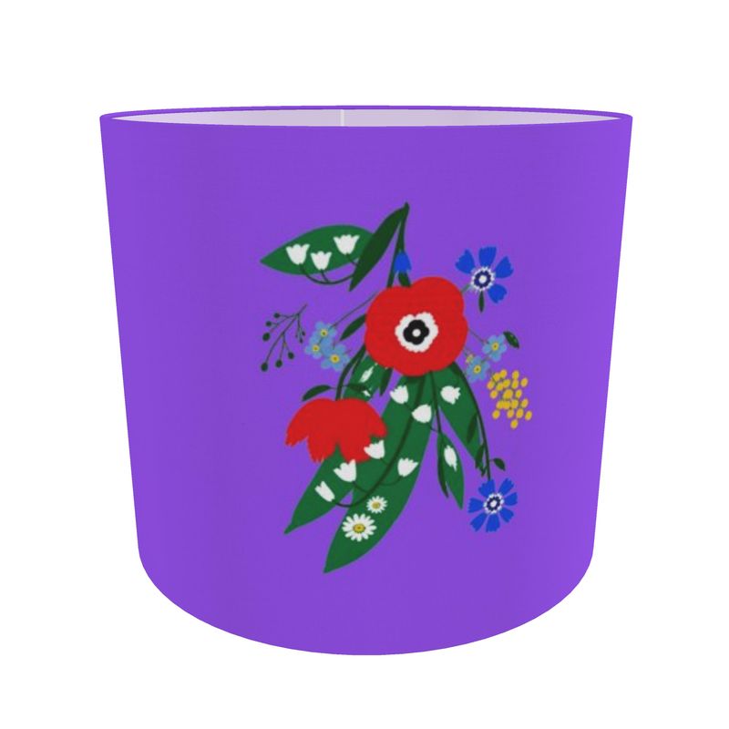Posy Riot - Poppy Ardevora - Lampshade - Ultraviolet