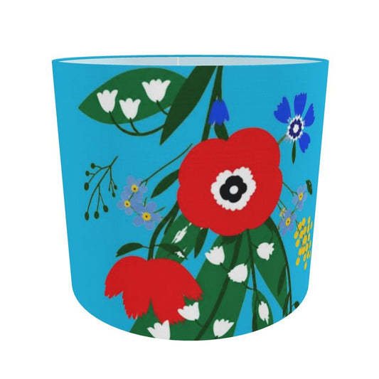 Posy Riot - Poppy Ardevora - Lampshade - Bold - Ocean Pop