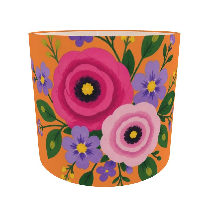 Posy Riot - Rose Eleanor - Lampshade - Bold - Marmalade