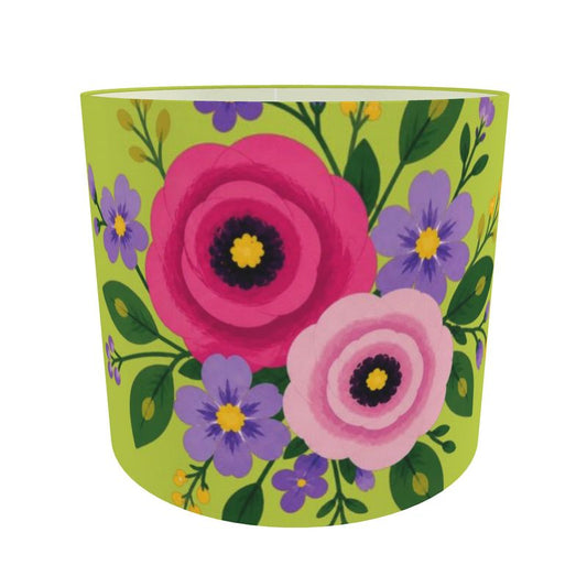 Posy Riot - Rose Eleanor - Lampshade - Bold - Apple