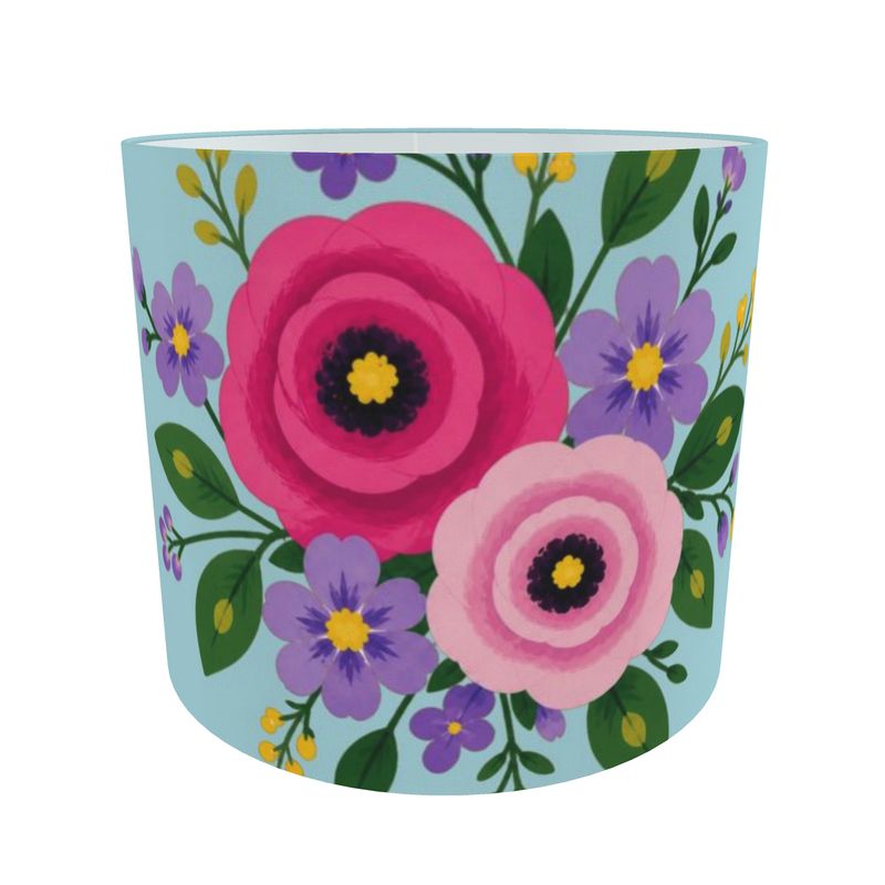 Posy Riot - Rose Eleanor - Lampshade - Bold - Opal