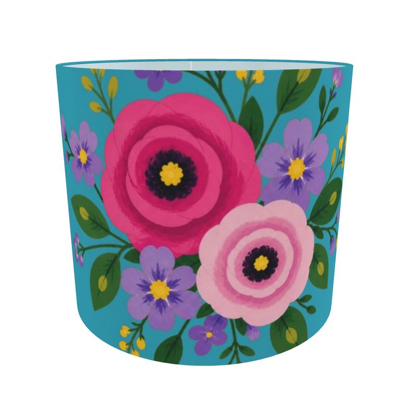 Posy Riot - Rose Eleanor - Lampshade -Bold - Dusk