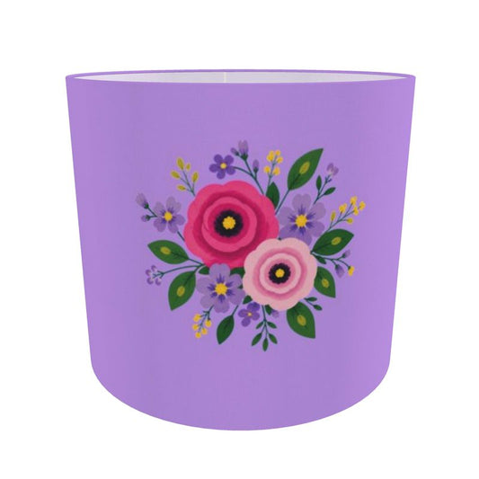 Posy Riot - Rose Eleanor - Lampshade - Lush Lilac