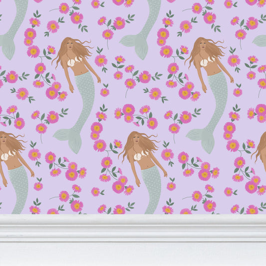 Senara - Sea Pearl - Signiture Mermaid Wallpaper
