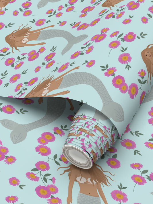 Senara - Sea Cloud - Statement Mermaid Wallpaper