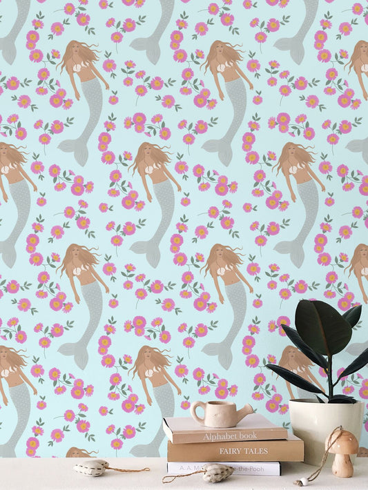 Senara - Sea Cloud - Signature Mermaid Wallpaper