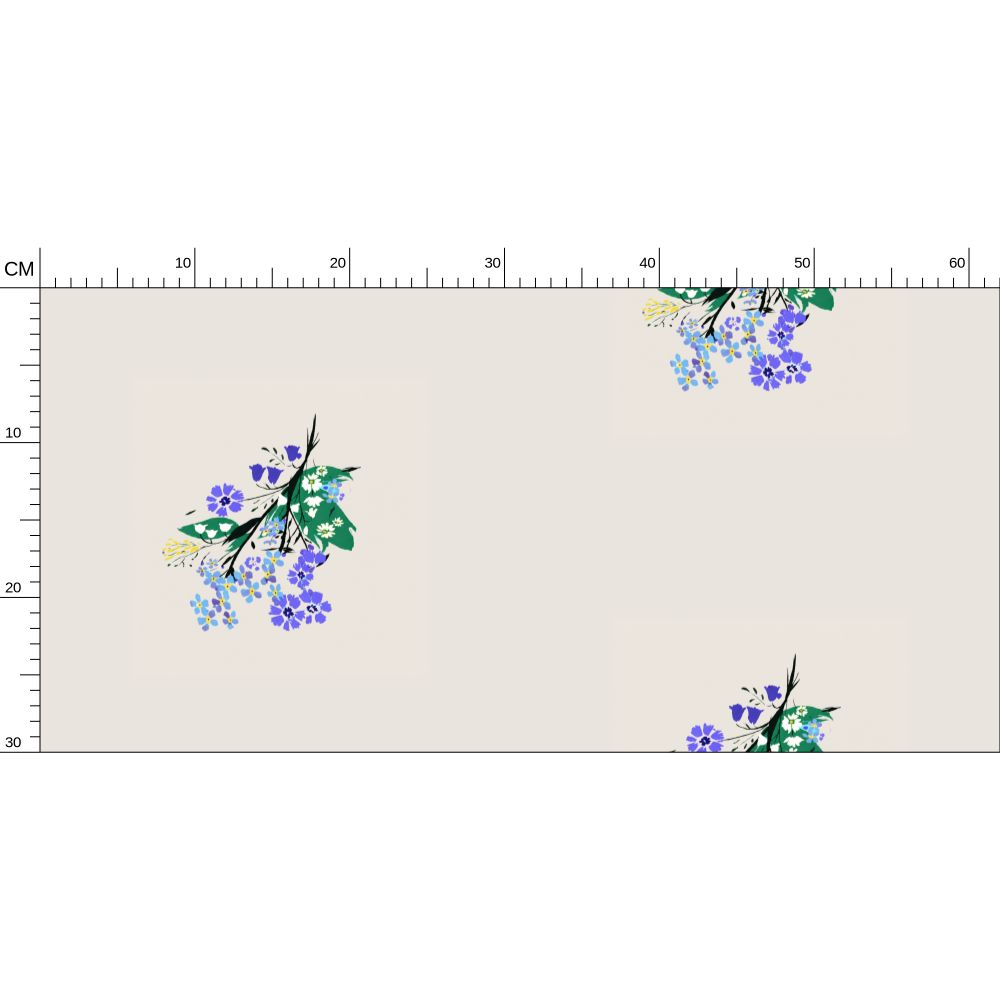 Posy Riot - Eva May - Signature Wallpaper - Stone