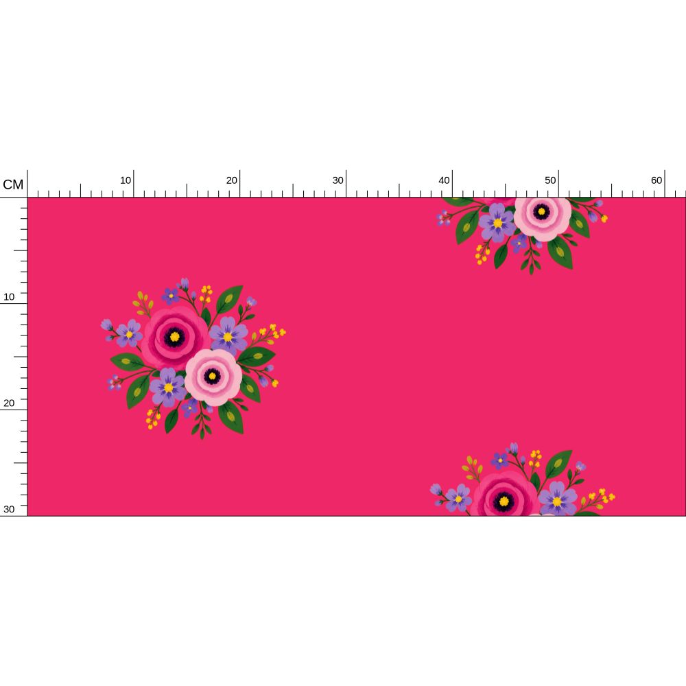 Posy Riot - Rose Eleanor- Signature Wallpaper - Peony