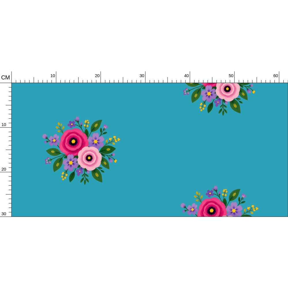 Posy Riot - Rose Eleanor - Signature Wallpaper - Dusk