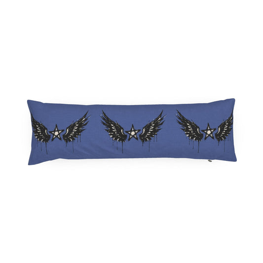 Rebel Riot - Star Wings Bolster Cushion - Midnight