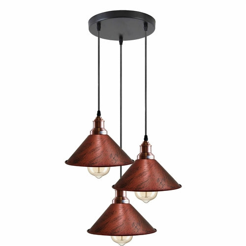 3 Pendant Light Fixture Metal Colours