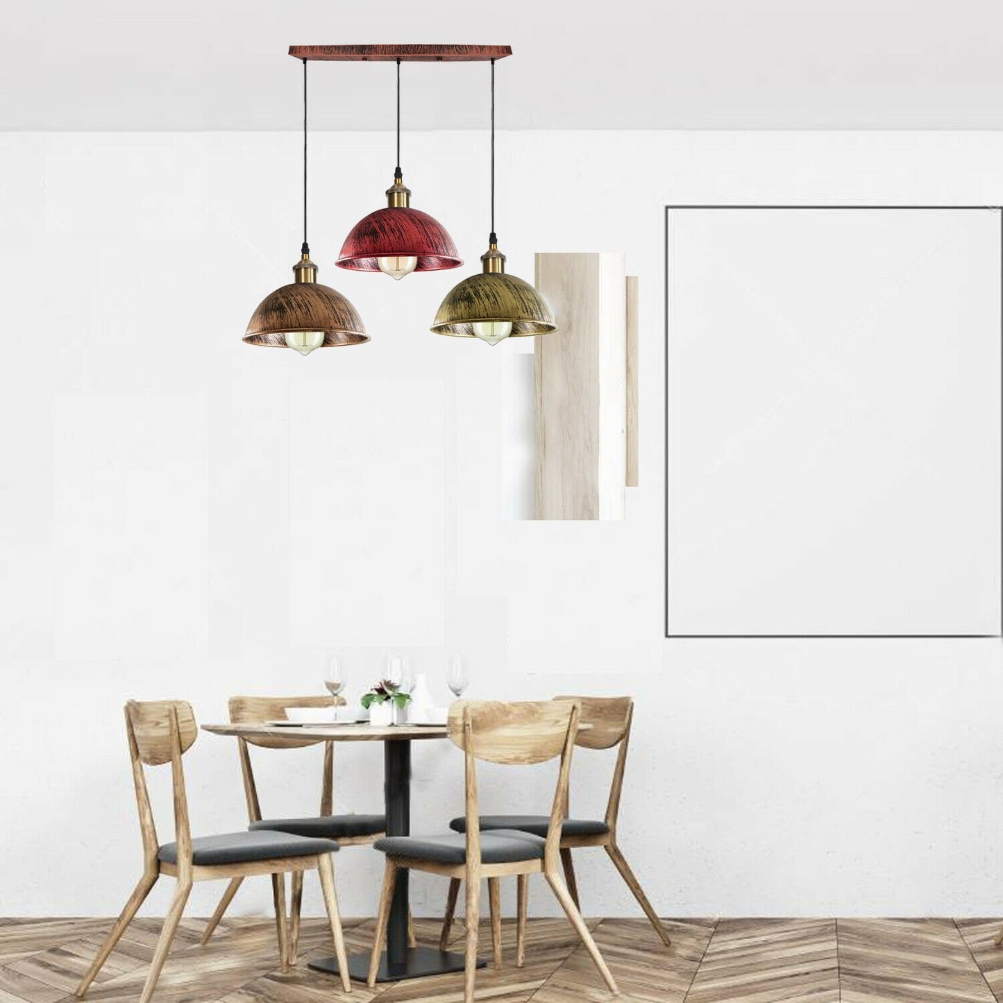 Morgan 3-Head Ceiling Cluster Light Fitting E27