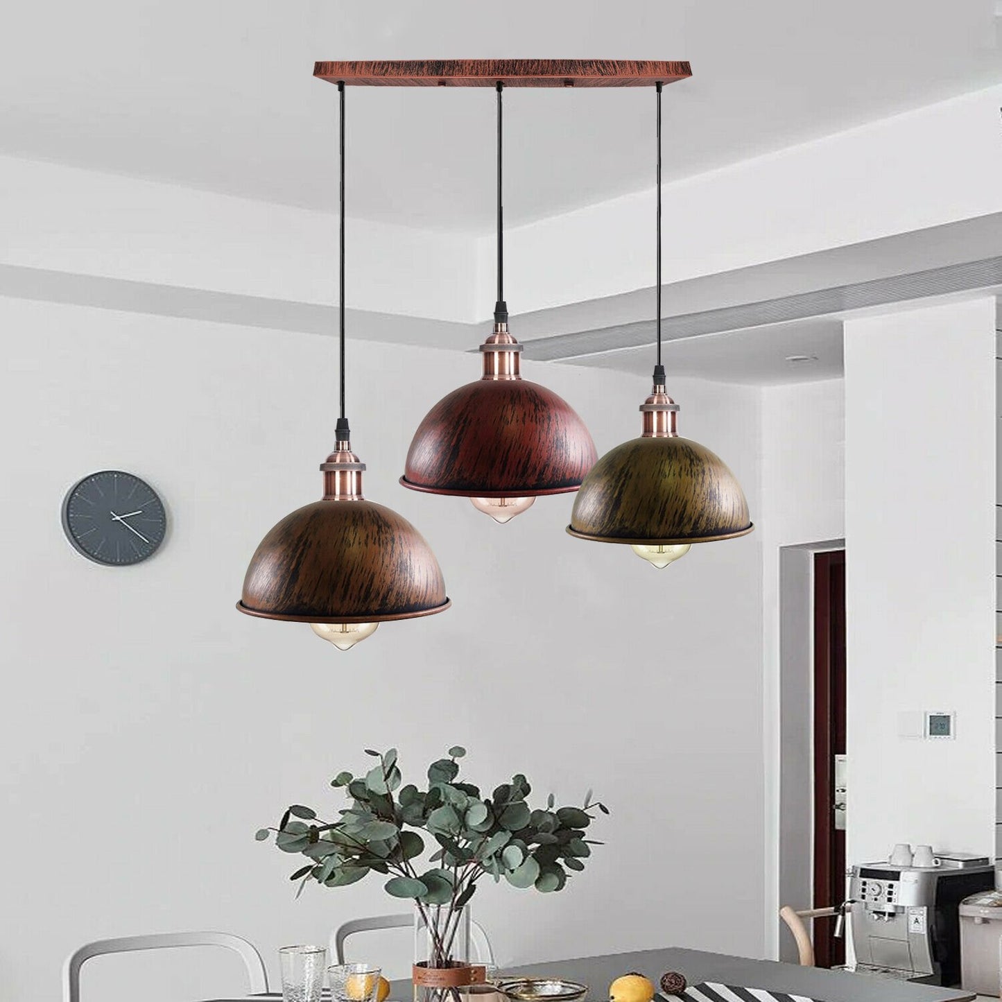 Morgan 3-Head Ceiling Cluster Light Fitting E27