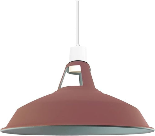 Metal Barn Shape Colourful Soft Industrial Lampshade Collection