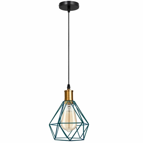 Zadie Modern Diamond Cage Pendant Light