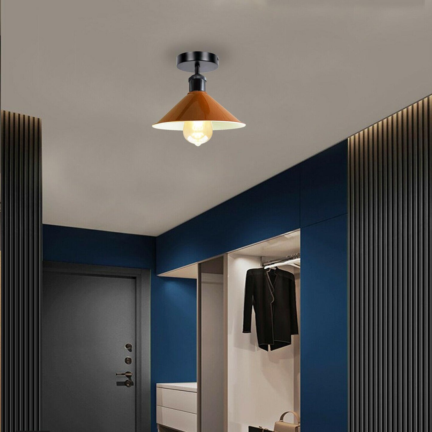 Ario – Industrial Metal Shade Lighting for Modern Living Rooms