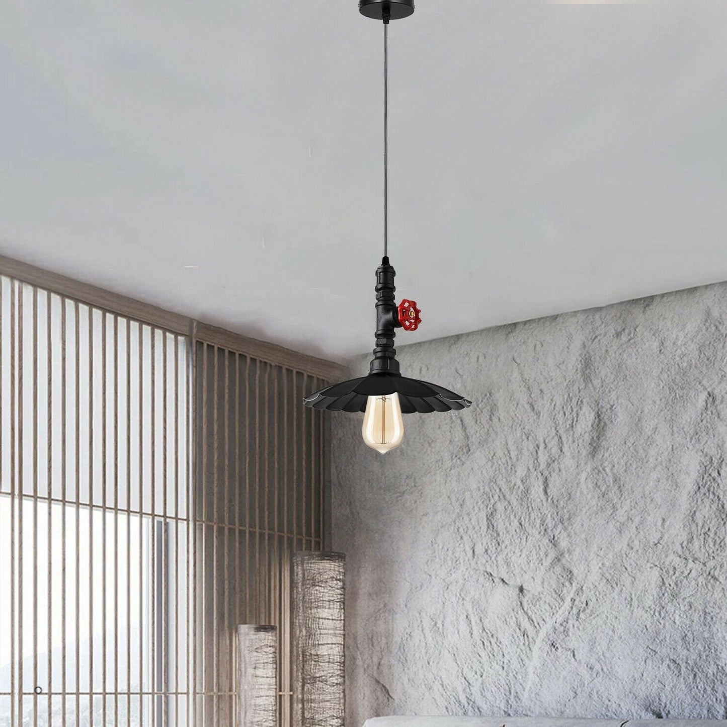 Vintage Style Industrial Pendant Light Chandeliers Steampunk Pipe Lamp