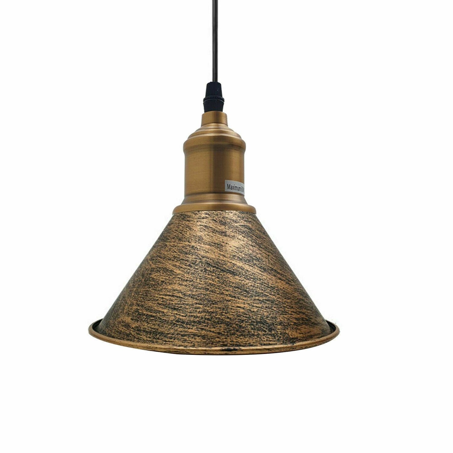 Modern Vintage Ceiling Pendant Light Cone Shade Shape Hanging Light