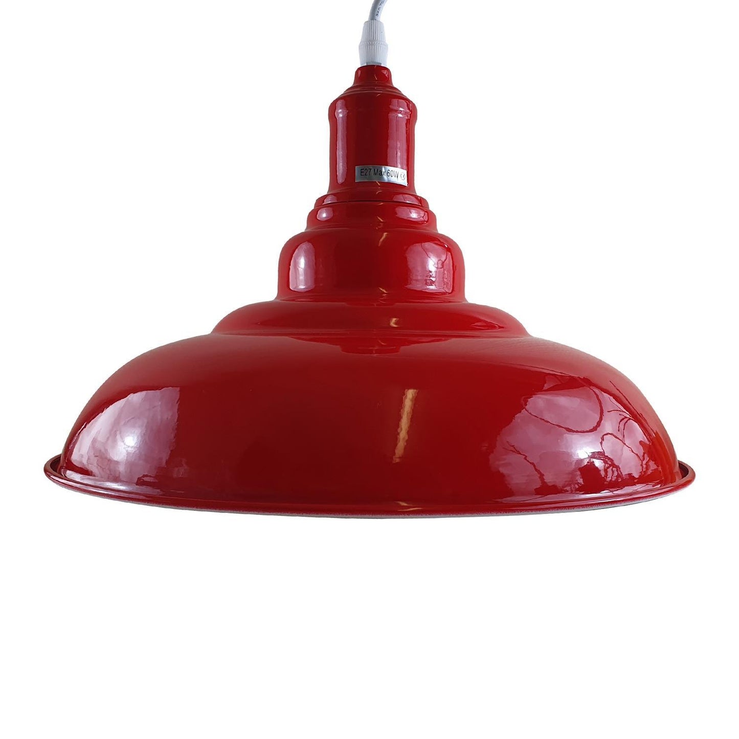 Red Retro shaped Pendant Light Shades