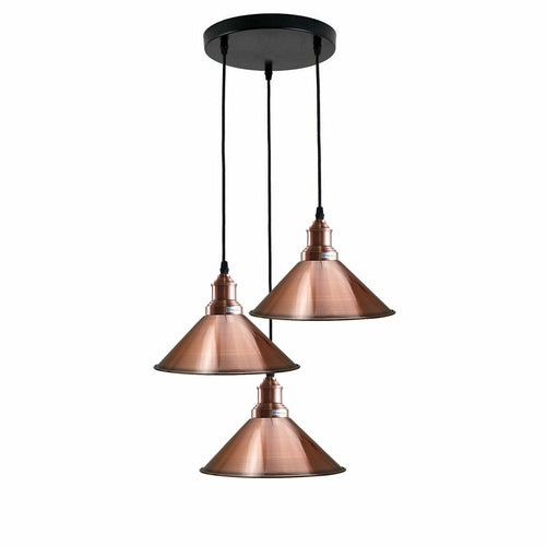 3 Pendant Light Fixture Metal Colours